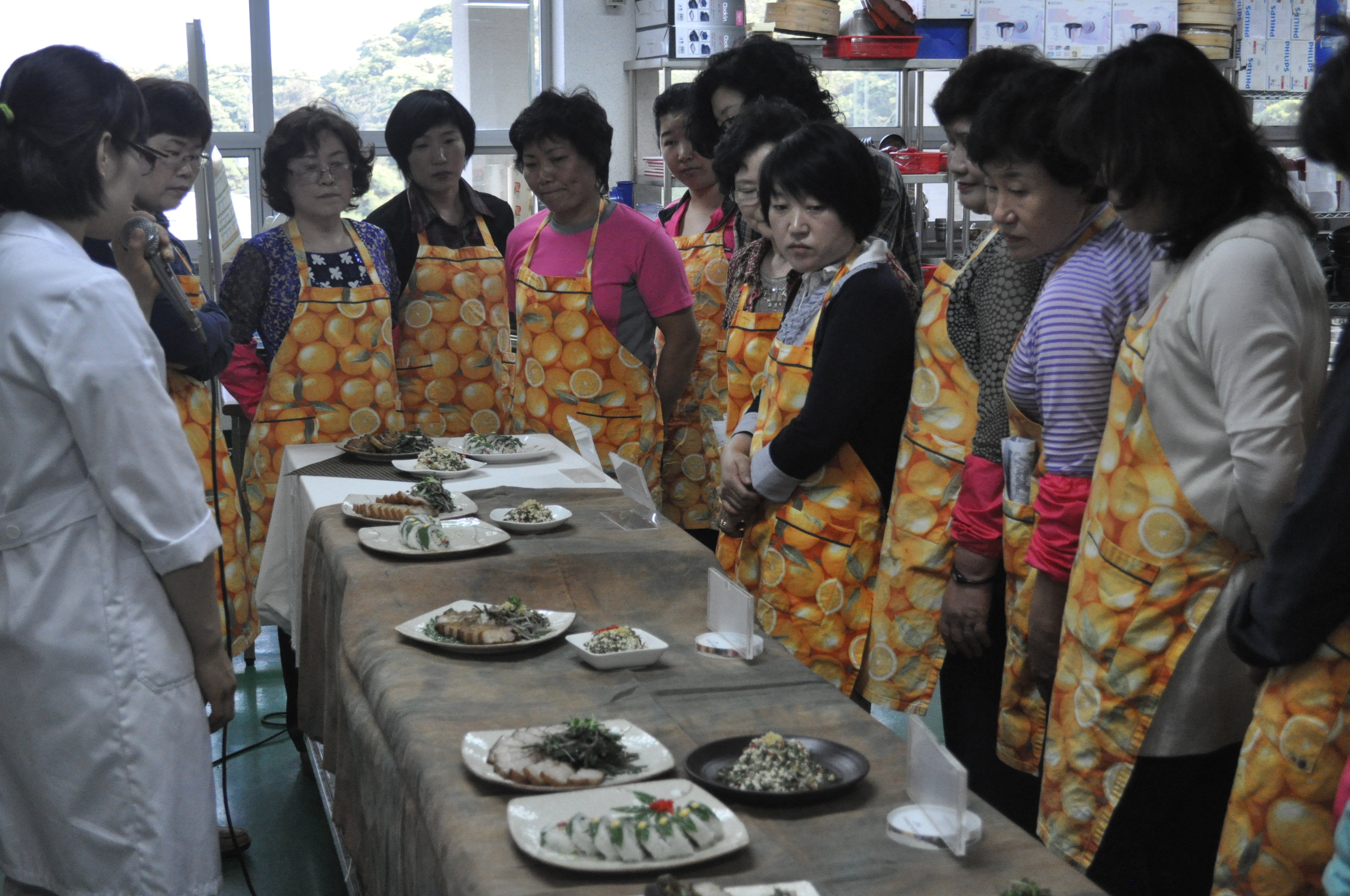[농촌자원] 녹차음식 교육 3차수